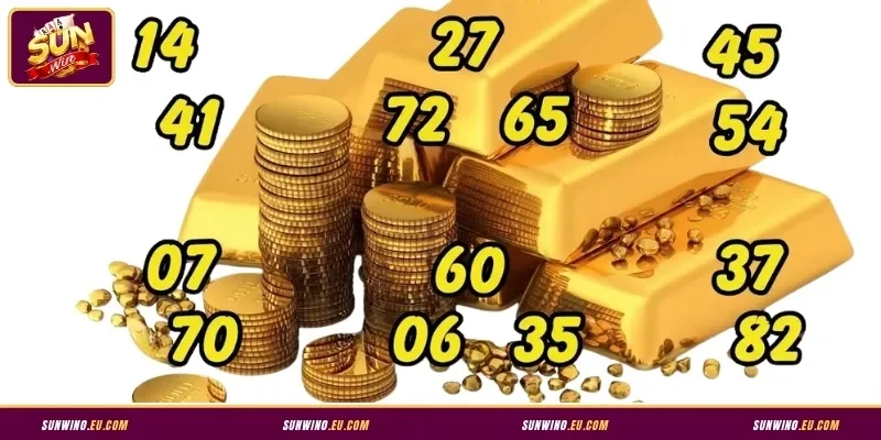 Các con số tài lộc khi nằm mơ thấy vàng