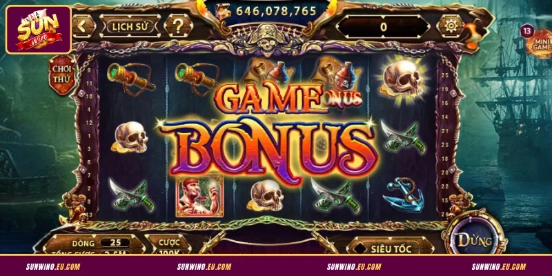 Cách chơi game nổ hũ Pirate King tại Sunwin chi tiết