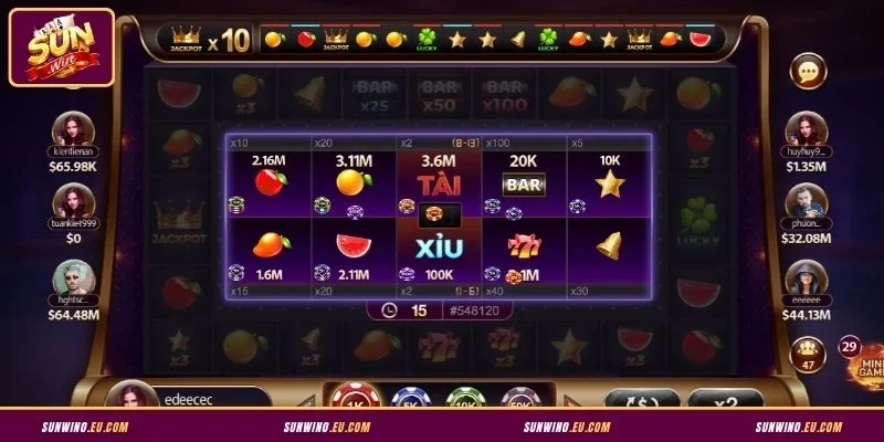 Hiểu rõ về slot game Xèng 777 Sunwin