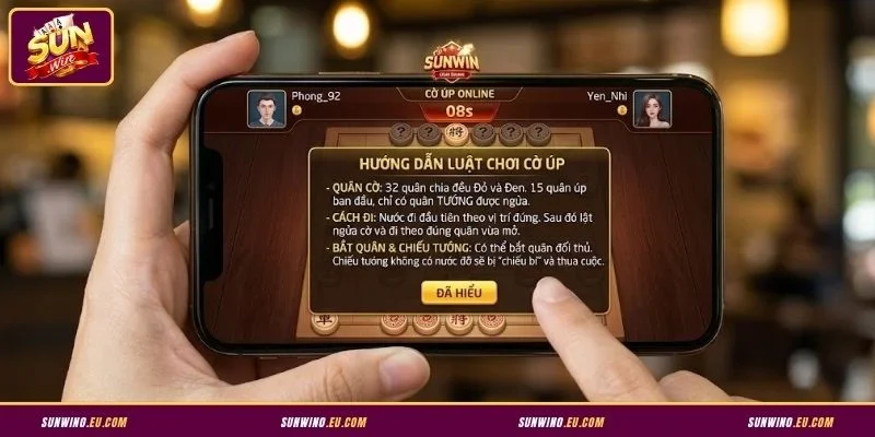 Luật chơi Cờ úp Sunwin dễ hiểu