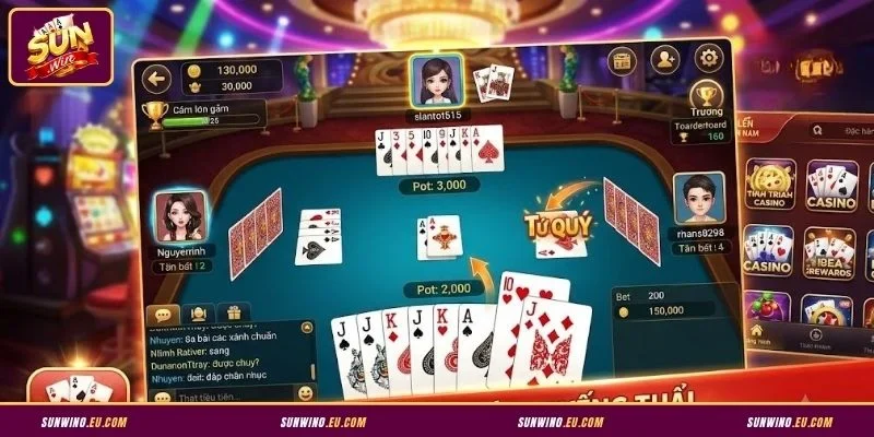 Tiến Lên Miền Nam - game bài đổi thưởng Sunwin hot