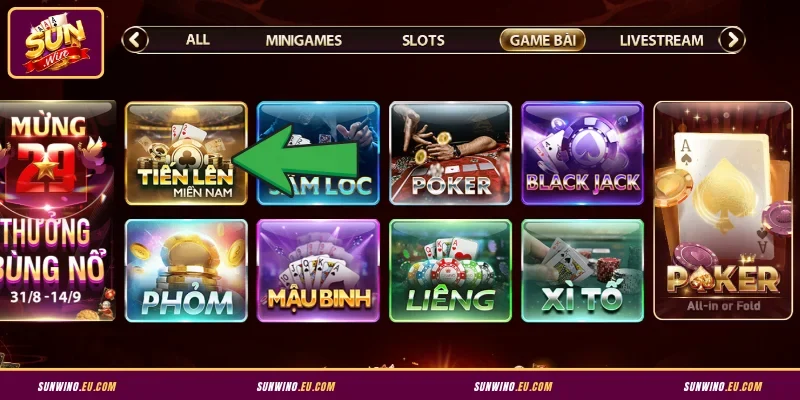 Tổng quan về game Tiến Lên Sunwin